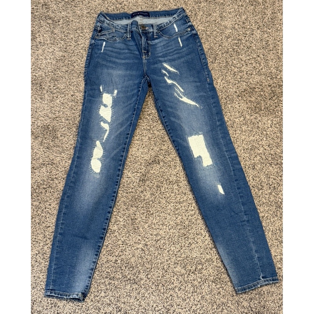Rock & Republic Jeans 2M Kashmiere Denim Distressed